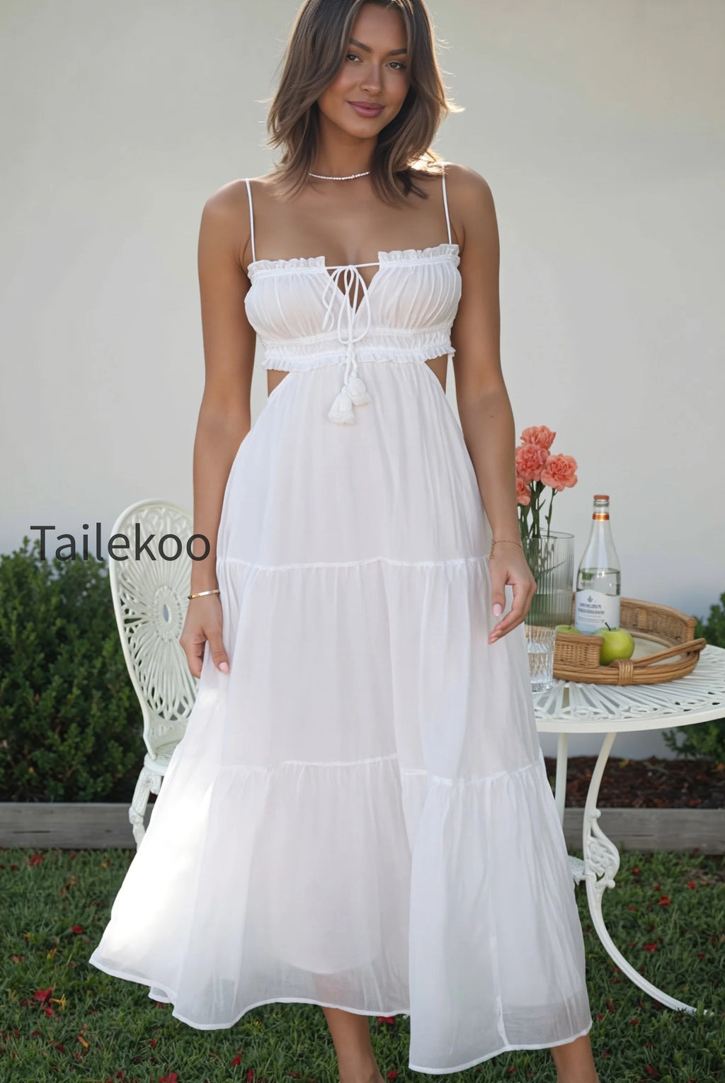 casual-chiffon-cutout-a-line-maxi-dress