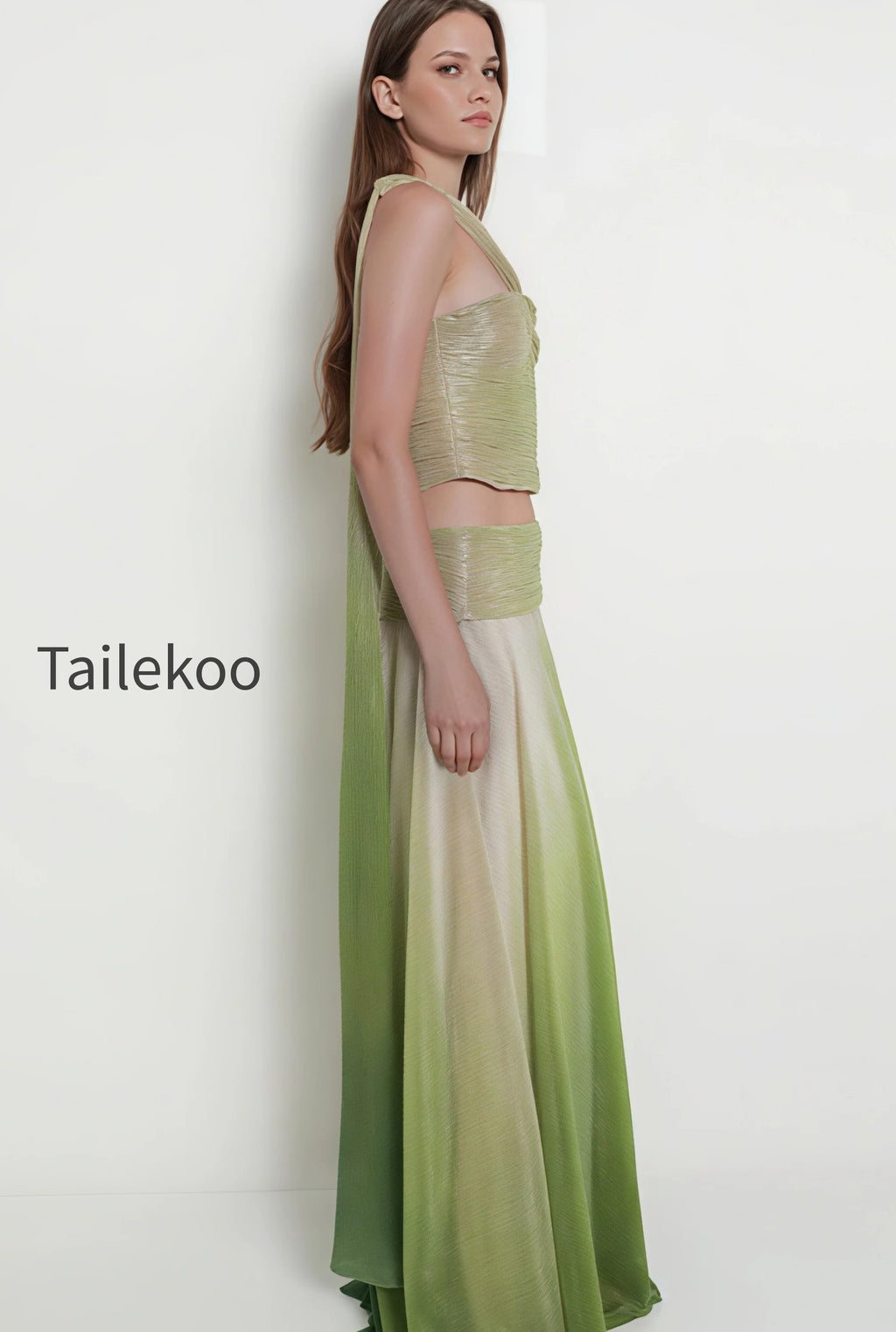 elegant-gradient-halter-top-and-skirt-set