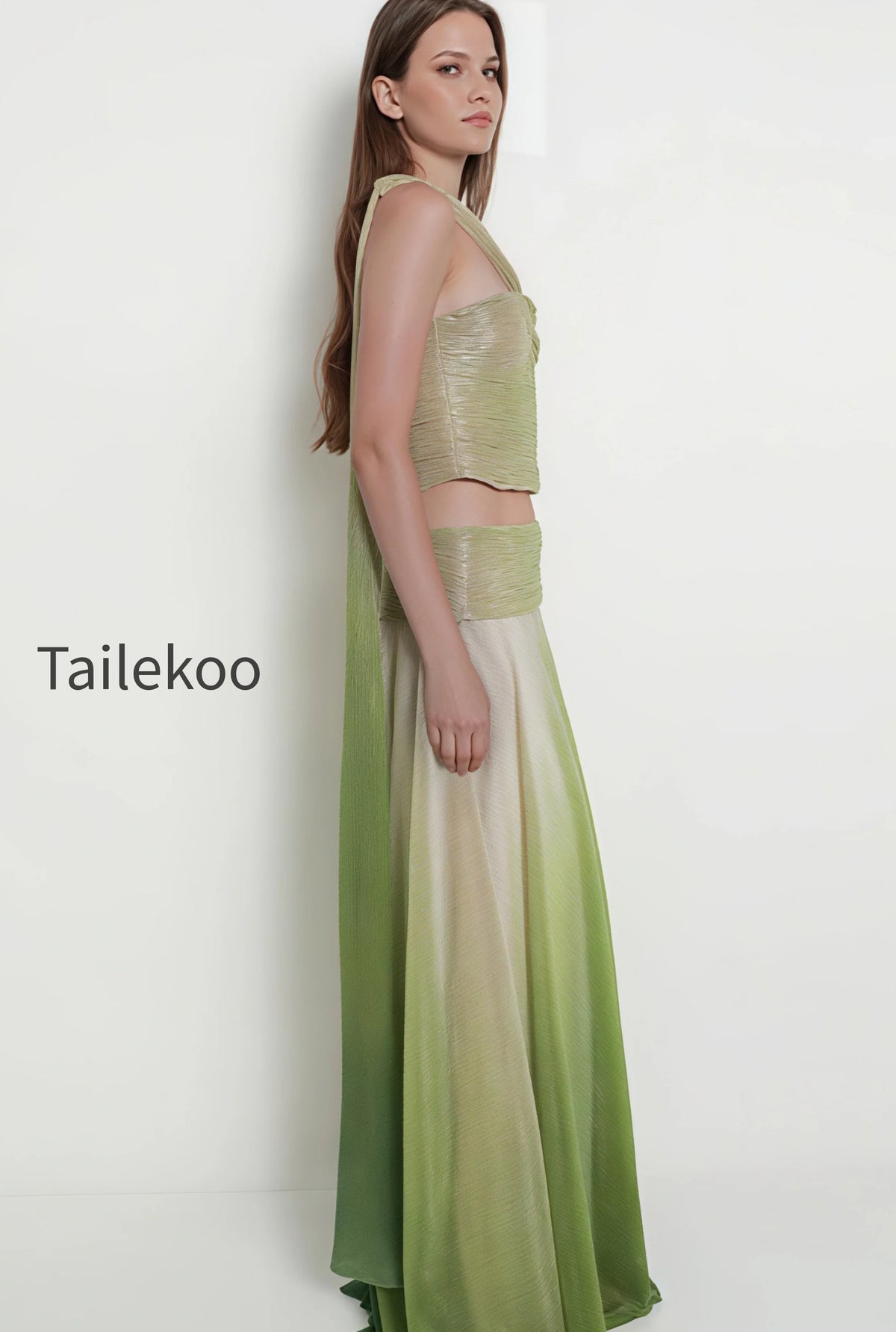 elegant-gradient-halter-top-and-skirt-set