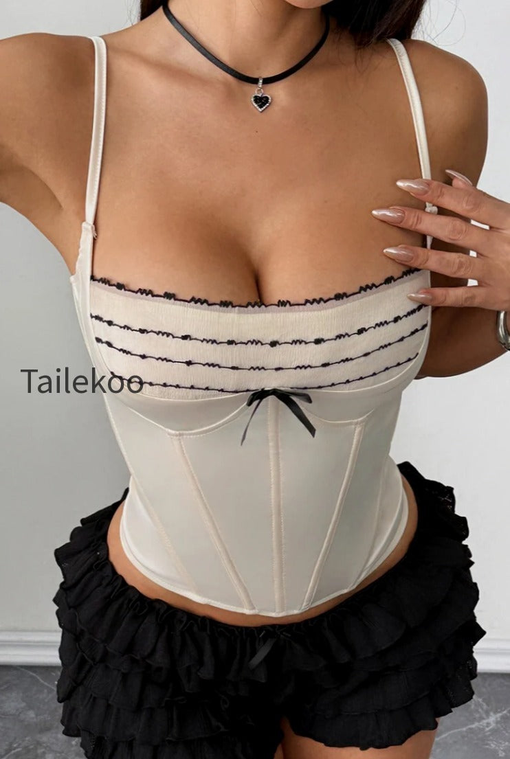 ribbon-tie-lace-trim-corset-cami-top