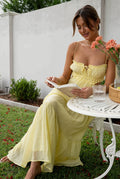 casual-chiffon-cutout-a-line-maxi-dress