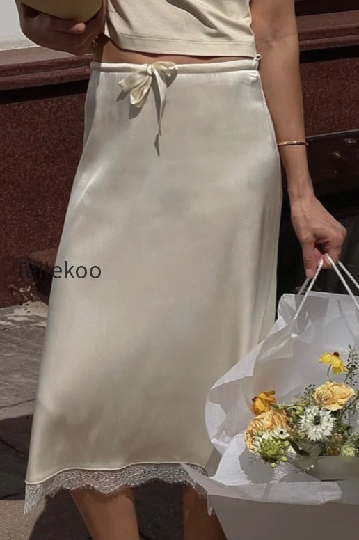 tie-waist-lace-trim-midi-skirt