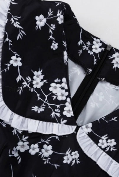floral-peter-pan-puff-sleeve-mini-dress