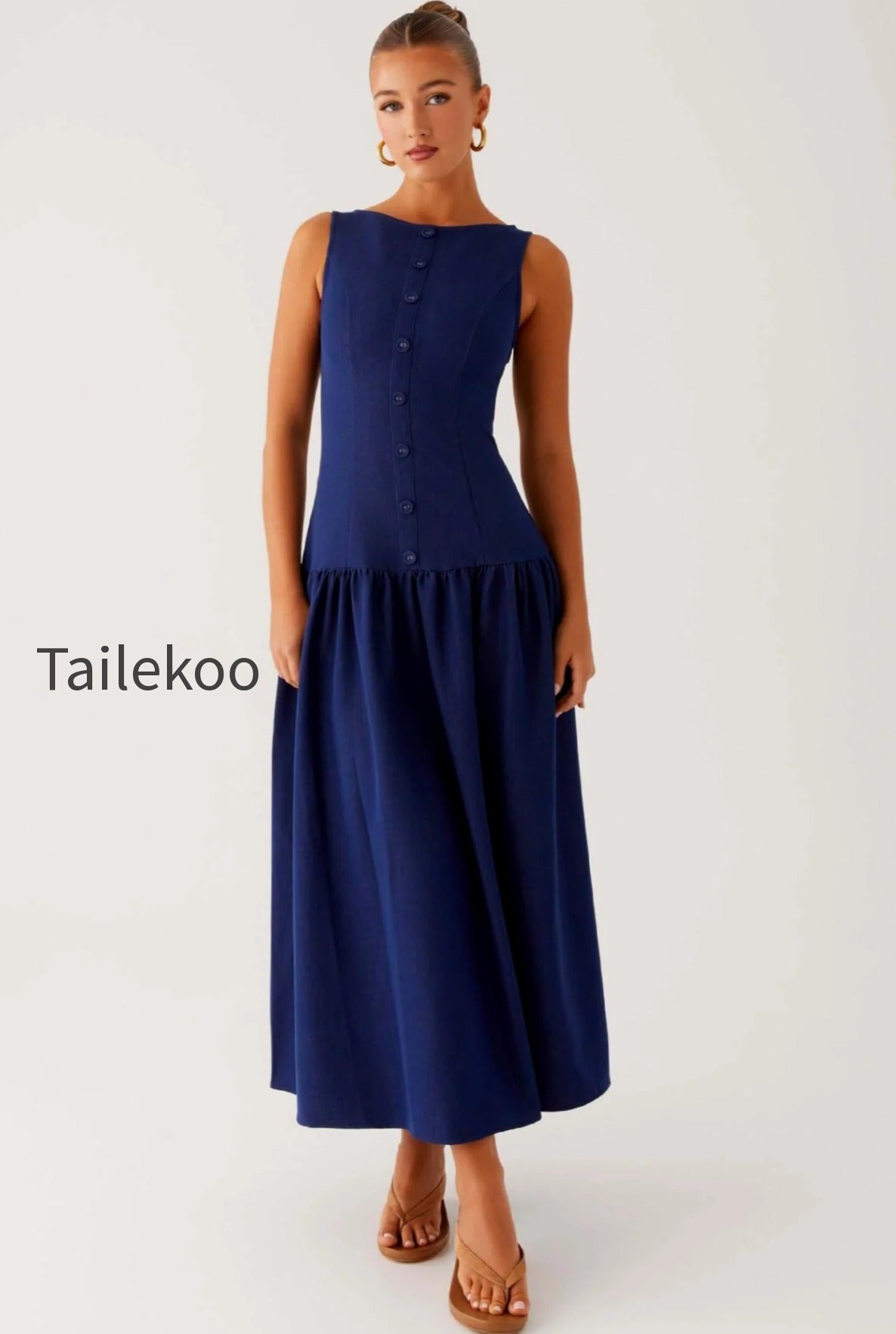 sleeveless-button-up-denim-dress