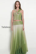elegant-gradient-halter-top-and-skirt-set